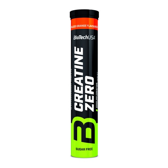 Biotech USA Creatina Zero Efervescente Naranja Sanguina 18comp