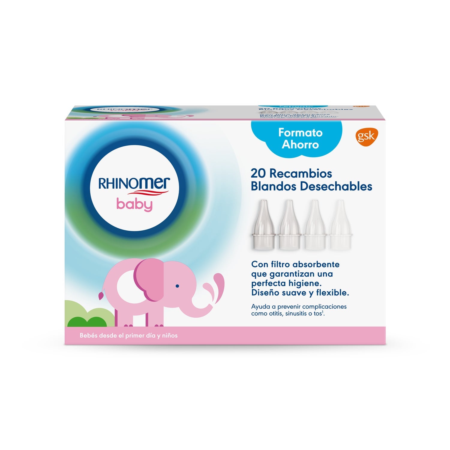 Rhinomer Baby Confort Recambios 20uds