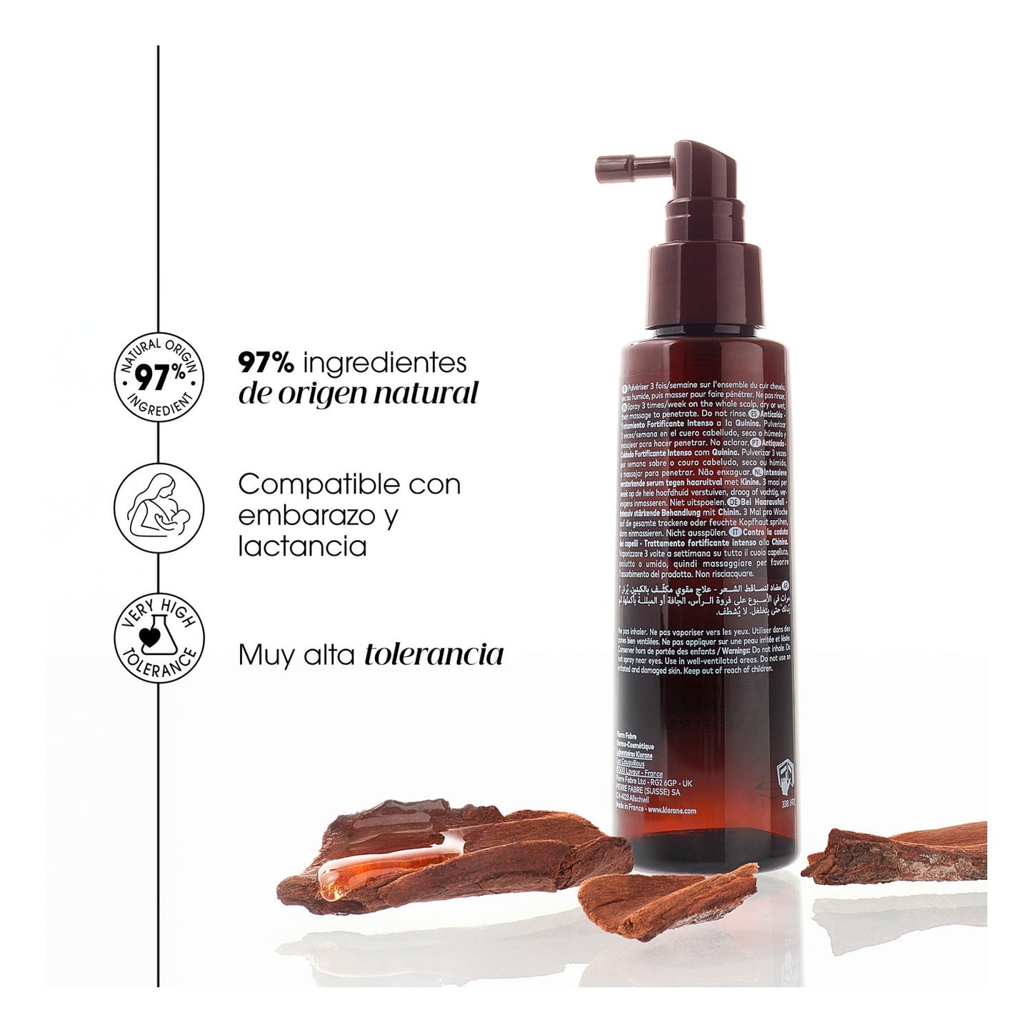 Klorane Sérum Anticaída Tratamiento Fortalecedor Intensivo a la Quinina 100ml