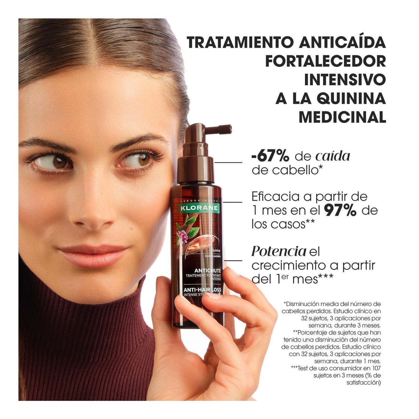 Klorane Sérum Anticaída Tratamiento Fortalecedor Intensivo a la Quinina 100ml