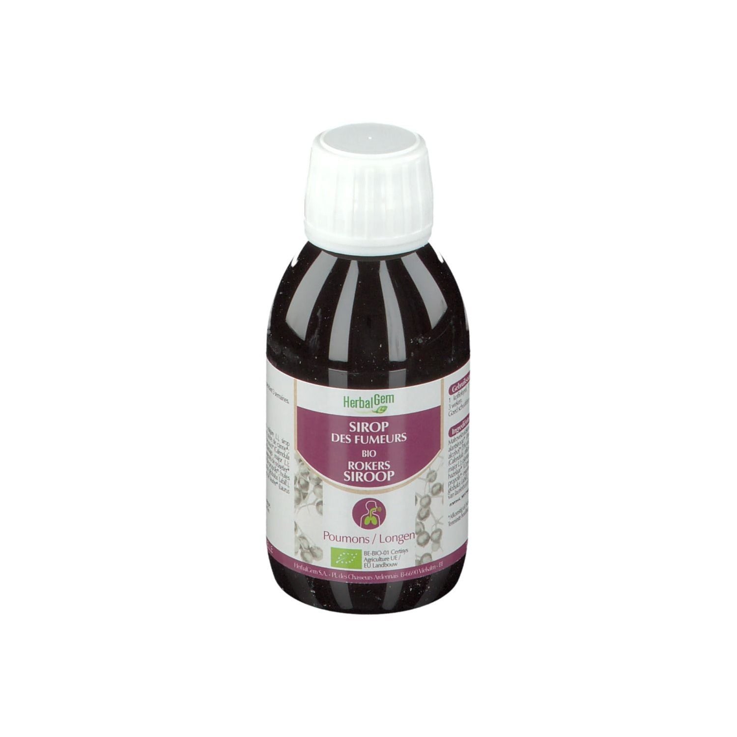 Jarabe para fumar de Herbalgem Orgánico 150ml
