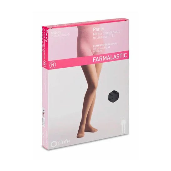 Farmalastic Panty Medias Terapeúticas Compresión Normal Camel T-M