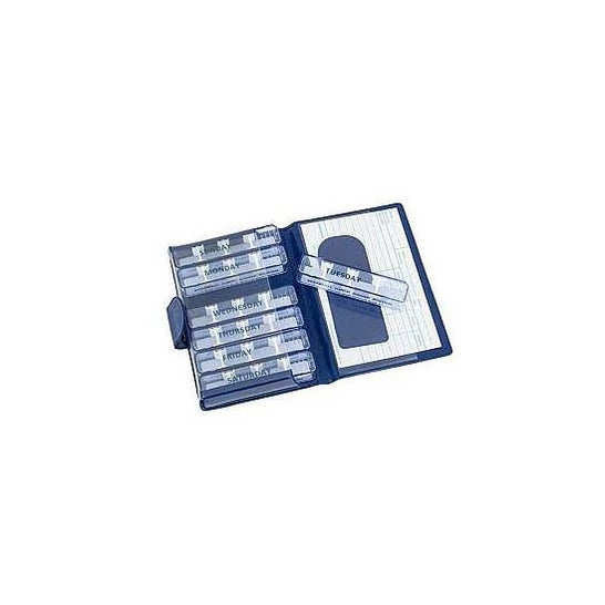 Deluxe Pilulier Hebdomadaire 1ud