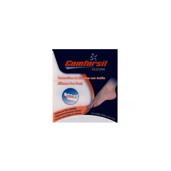 Comforsil Ratoncitos Silicona Anillo Dedos Derecho E Izquierdo T-L 2 uds