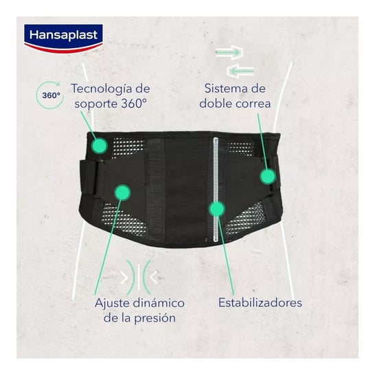 Hansaplast Soporte Espalda Ajustable