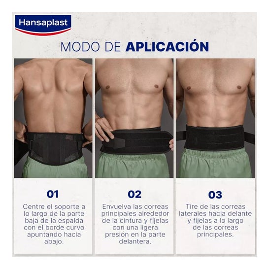 Hansaplast Soporte Espalda Ajustable