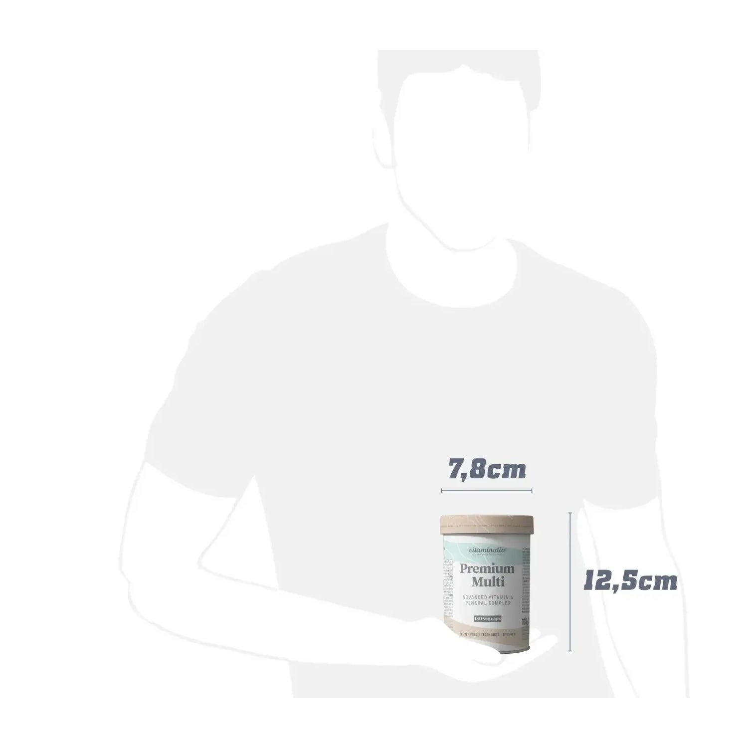 Vitaminalia Multivitamínico Premium 180vcaps