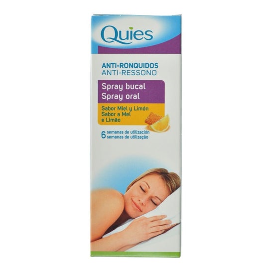 Quies Spray Bucal Antirronquidos Miel y Limón 70ml