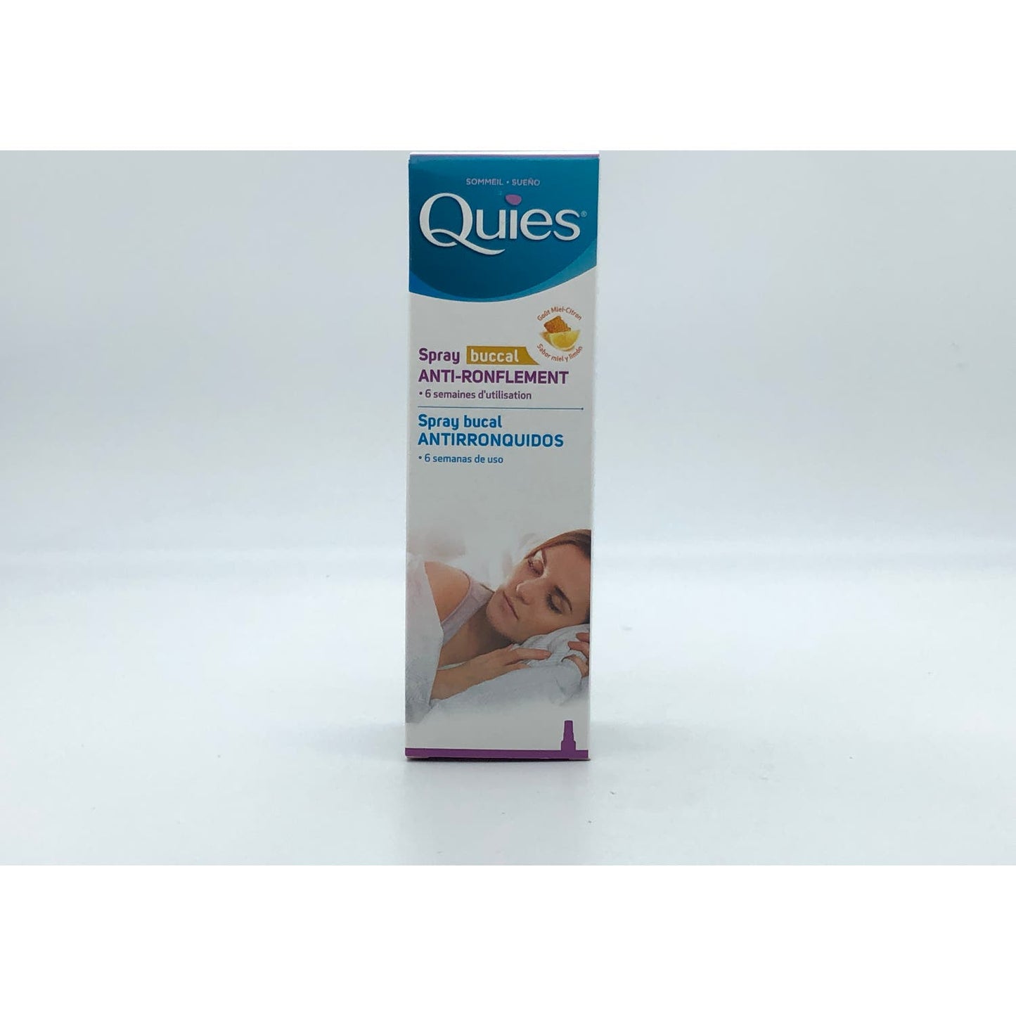 Quies Spray Bucal Antirronquidos Miel y Limón 70ml