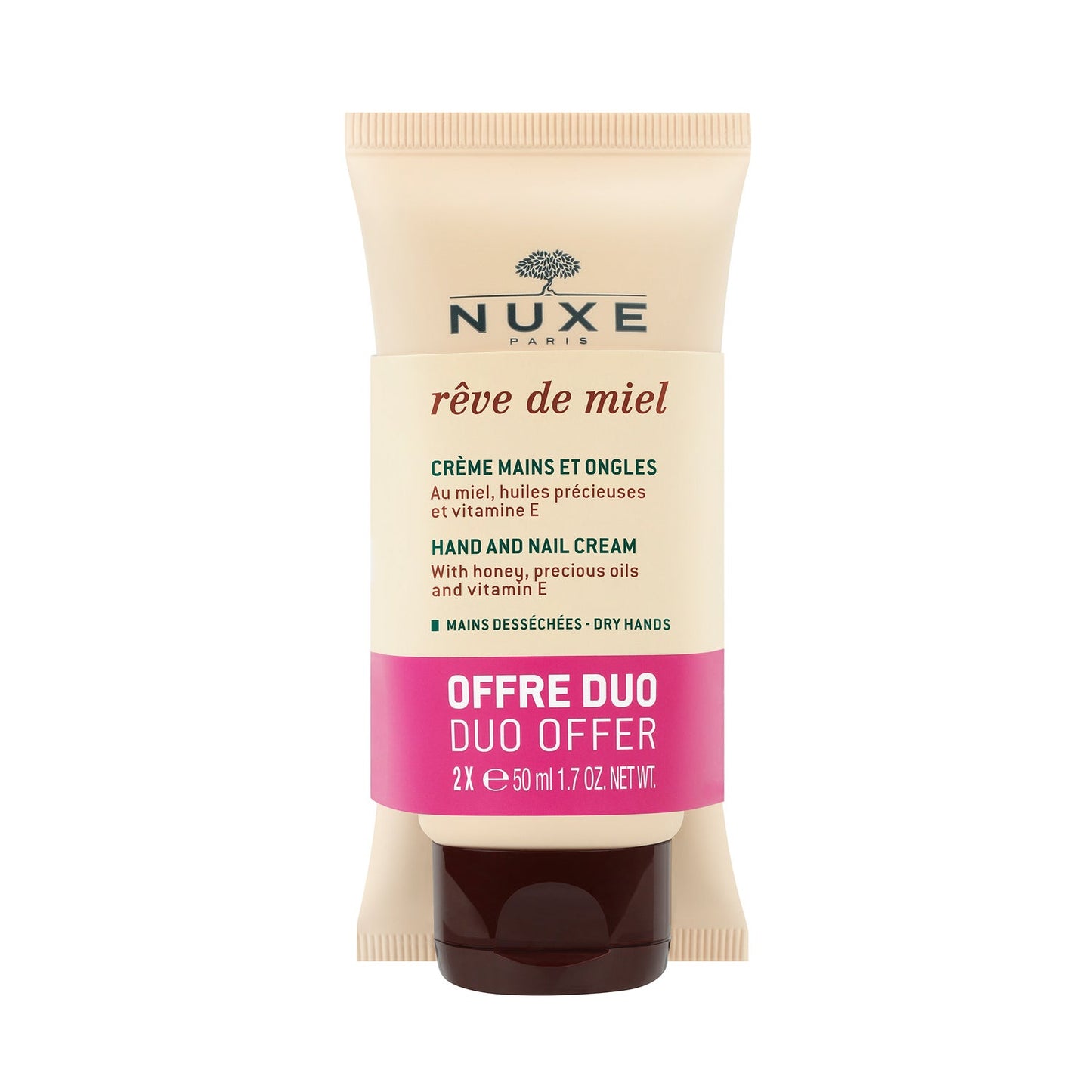 Nuxe Rêve de Miel Crema de Manos y Uñas 2x50ml