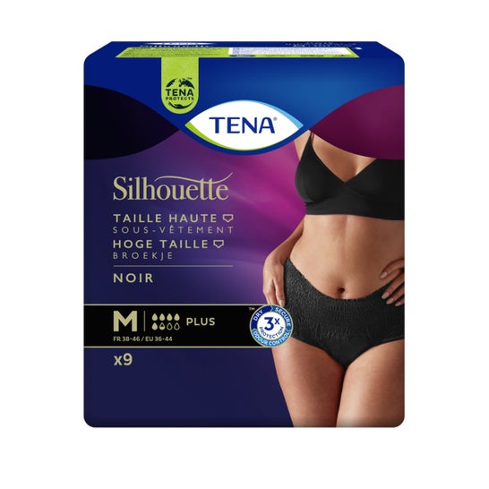 Essity Tena Silhouette Plus Black Med X9