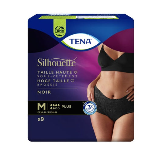 Essity Tena Silhouette Plus Black Med X9