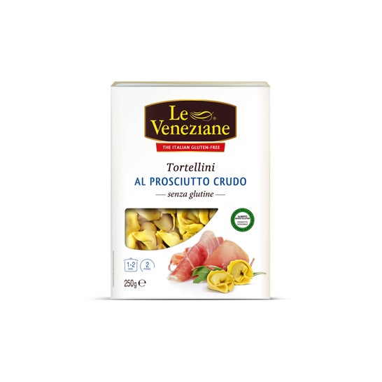 Le Veneziane Tortellini Jamón Curado Queso Bio 250 g