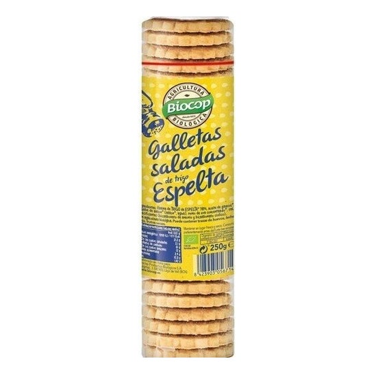 Biocop Galletas Saladas de Trigo Espelta 250g