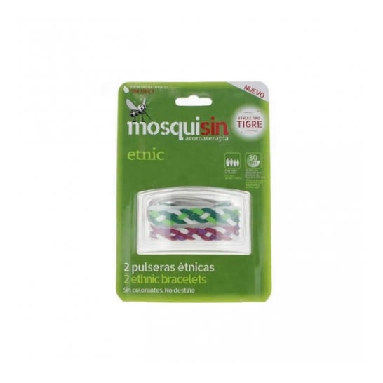 Mosquisin Etnic Pulsera Antimosquitos 2uds