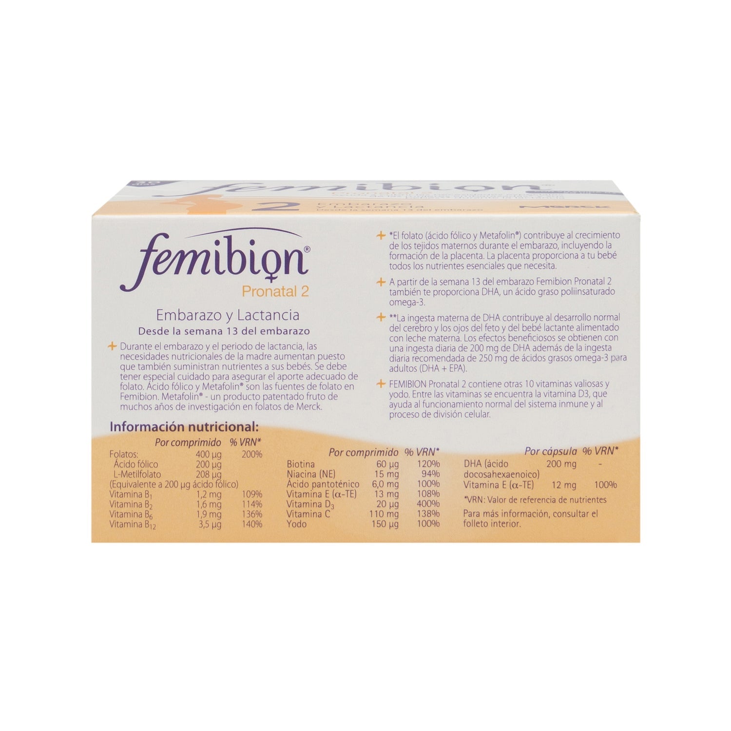 Femibion® Pronatal 2 30Comp + 30Cáps