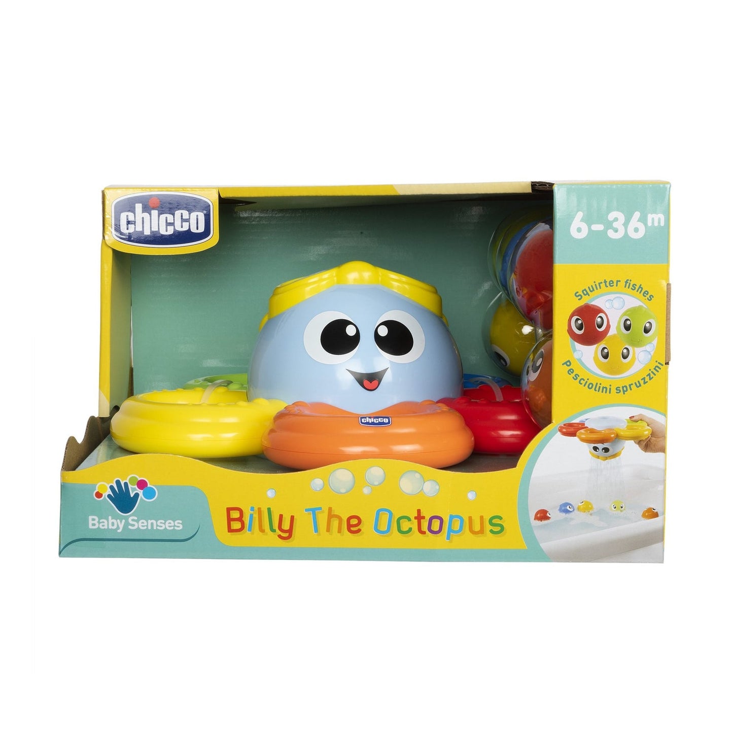 Chicco Billy el Pulpo 6-36M 1ud