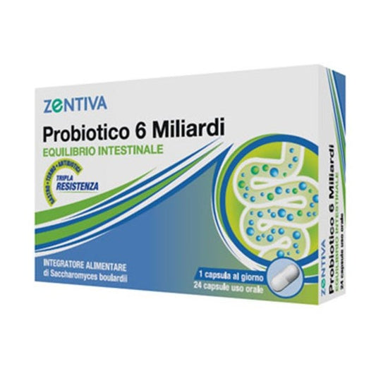 Probiótico Zentiva 6Mld24Cps
