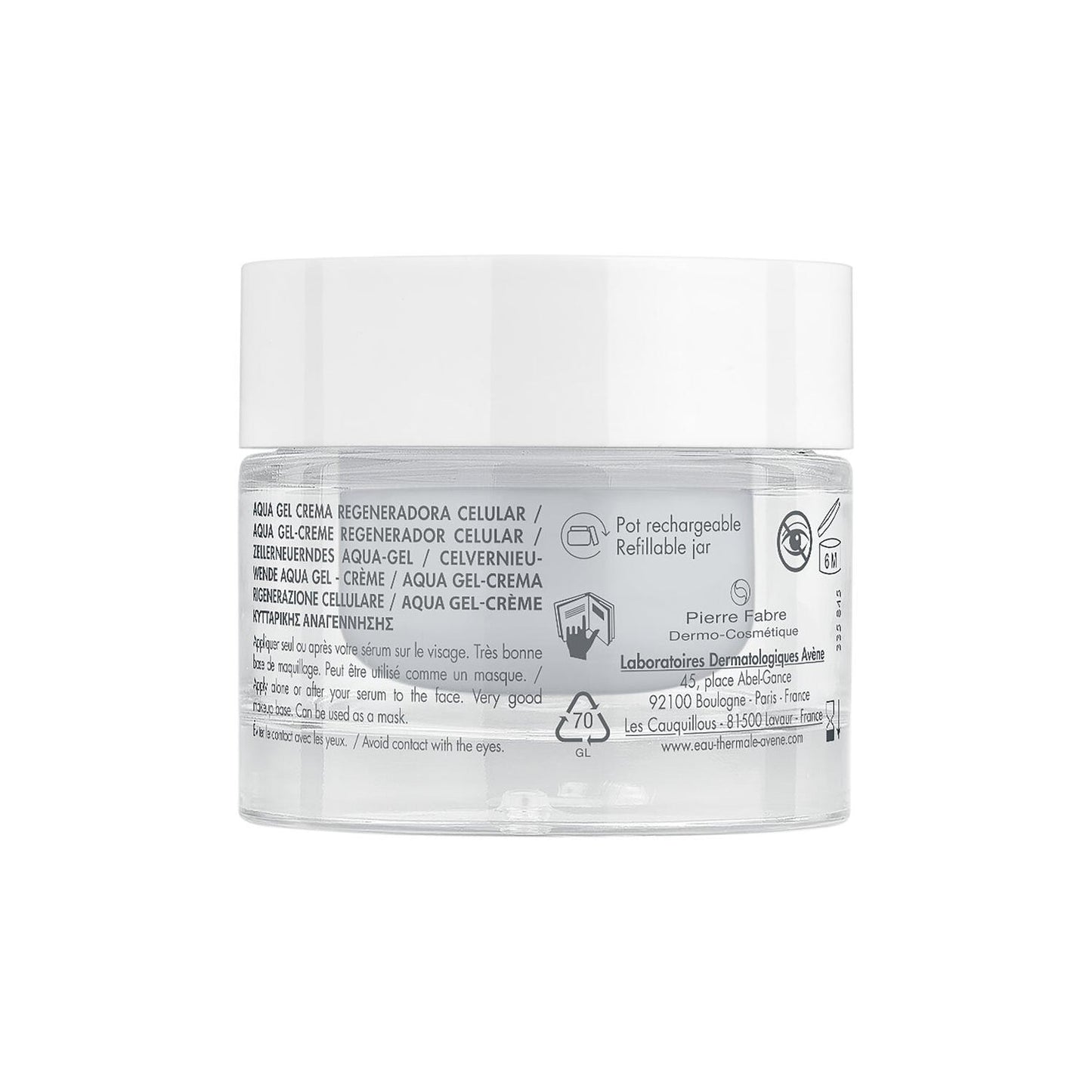 Avène Hyaluron Activ B3 Aqua Gel-Crema Regeneradora Celular 50ml