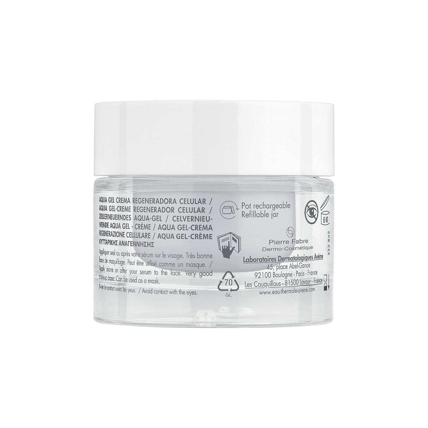 Avène Hyaluron Activ B3 Aqua Gel-Crema Regeneradora Celular 50ml