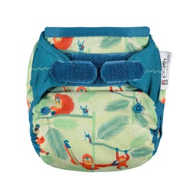 Close Pop-In Bambú Orangutan Velcro Pañal 1ud