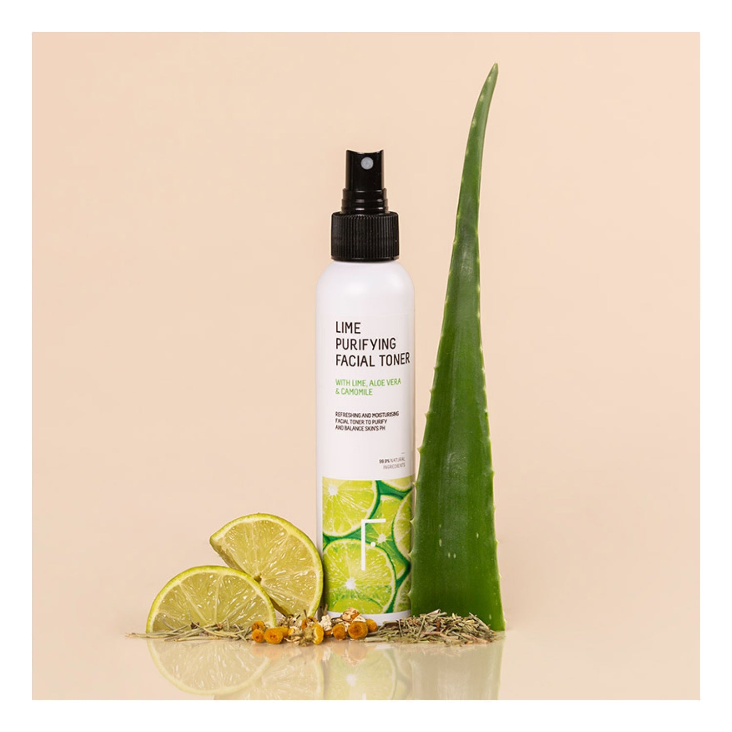 Freshly Cosmetics Lime Purifying Facial Toner 150ml
