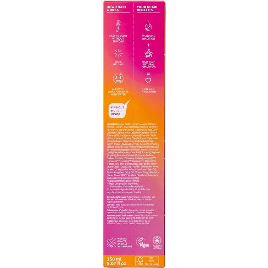 Khadi Color Finish Acondicionador Posterior al Tinte 150 ml