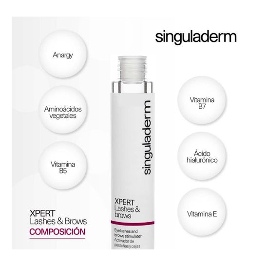 Singuladerm Xpert Lashes & Brows Activador de Pestañas y Cejas 4ml
