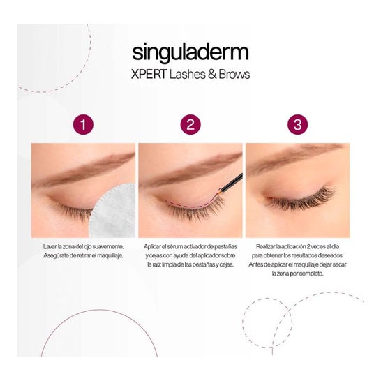 Singuladerm Xpert Lashes & Brows Activador de Pestañas y Cejas 4ml