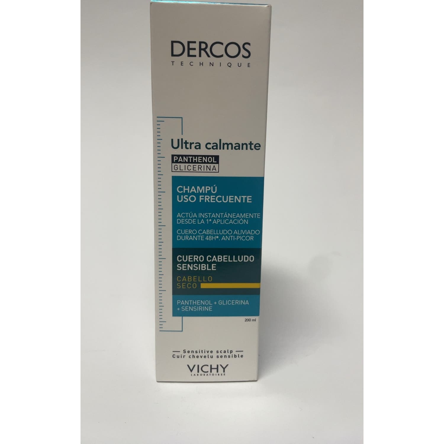 Vichy Dercos Technique Champú Ultracalmante Cabello Seco 200ml