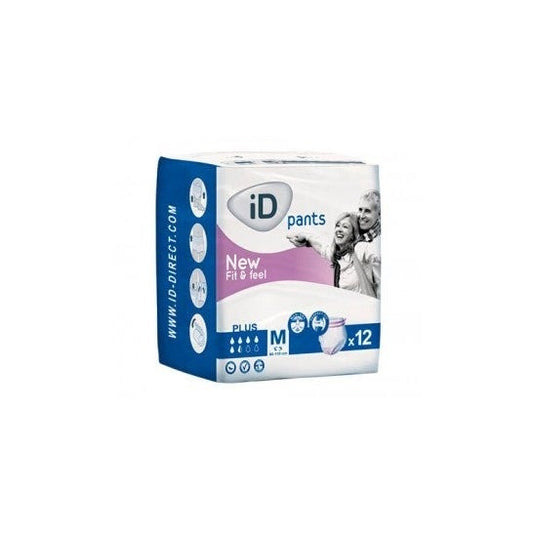 Id Pants Fit&Feel Plus T-M 12uds