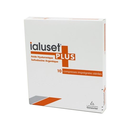 Ialuset Plus Apósitos Estériles 10x10cm 10uds