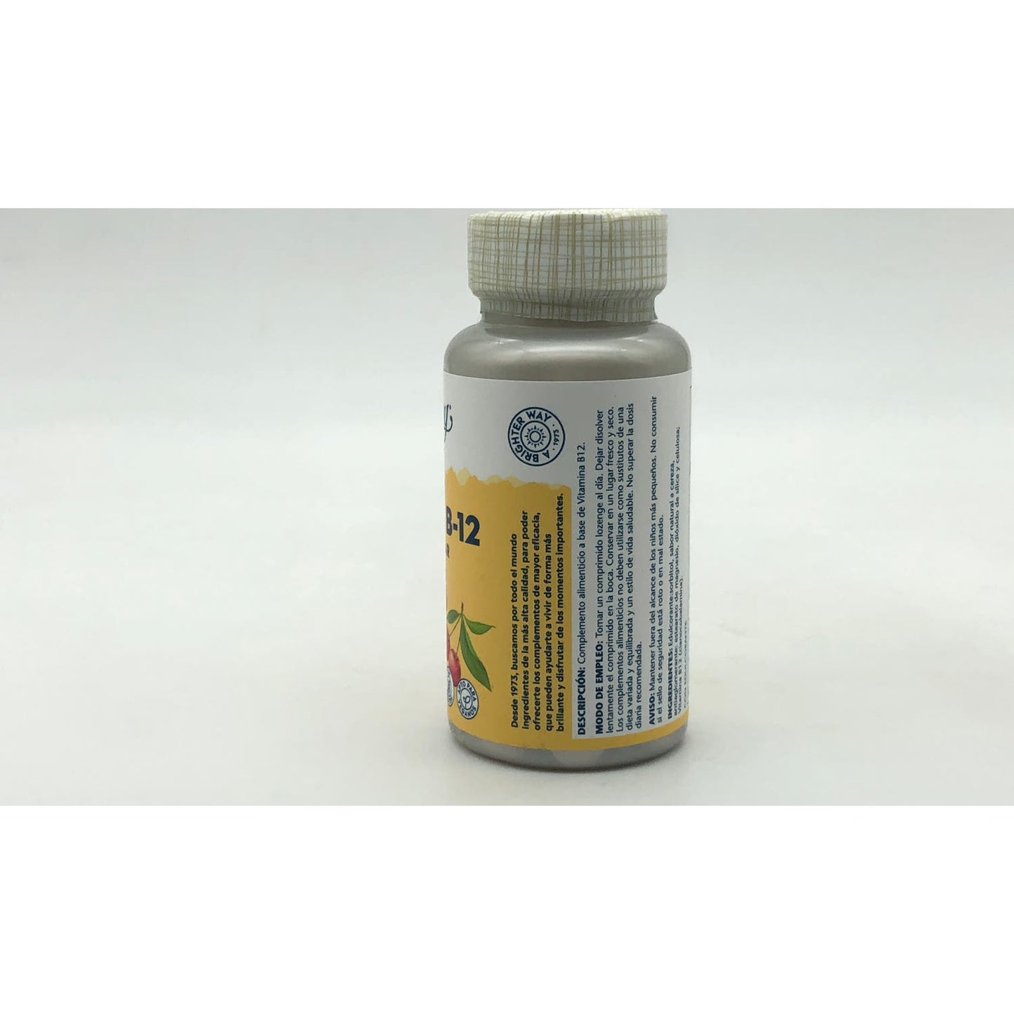 Solaray Vitamin B12 Sin Azúcar 2000mcg 90comp