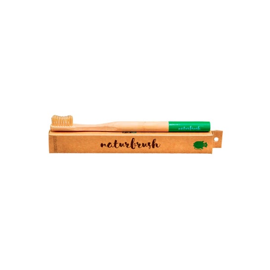 Natur Brush Cepillo Dental Adulto Bambú Verde