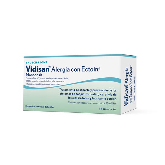 Vidisan Alergia con Ectoin 20 monodosis x 0,5ml