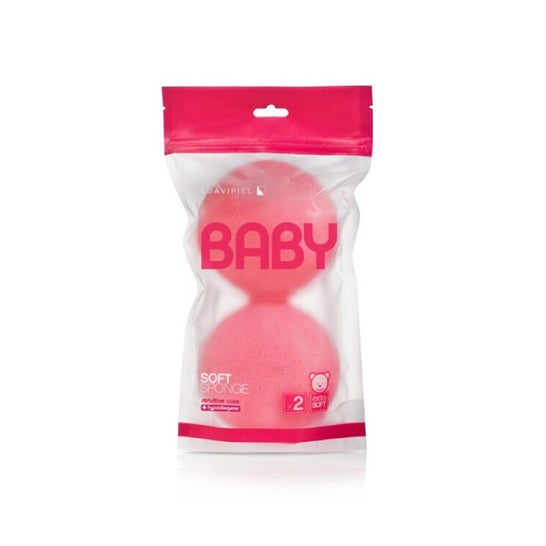 Suavipiel Baby Soft Bath Hypoallergenic Esponja 2 uds