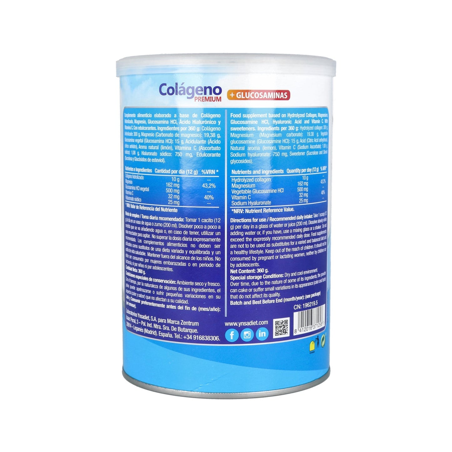 Zentrum Colágeno Premium 360g