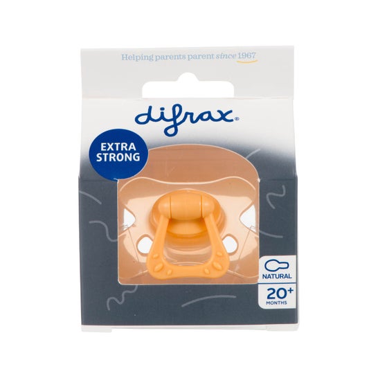 Difrax Chupete Extra Fuerte Natural 20 Meses 1 ud
