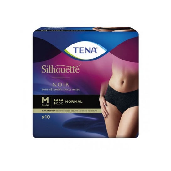Essity Tena Silueta Norm Black Med X10