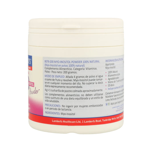 Lamberts Myo Inositol En Polvo 200g