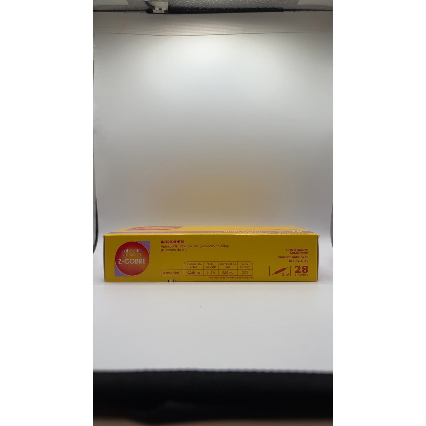 Labcatal 19 zinc cobre 28ampx2ml