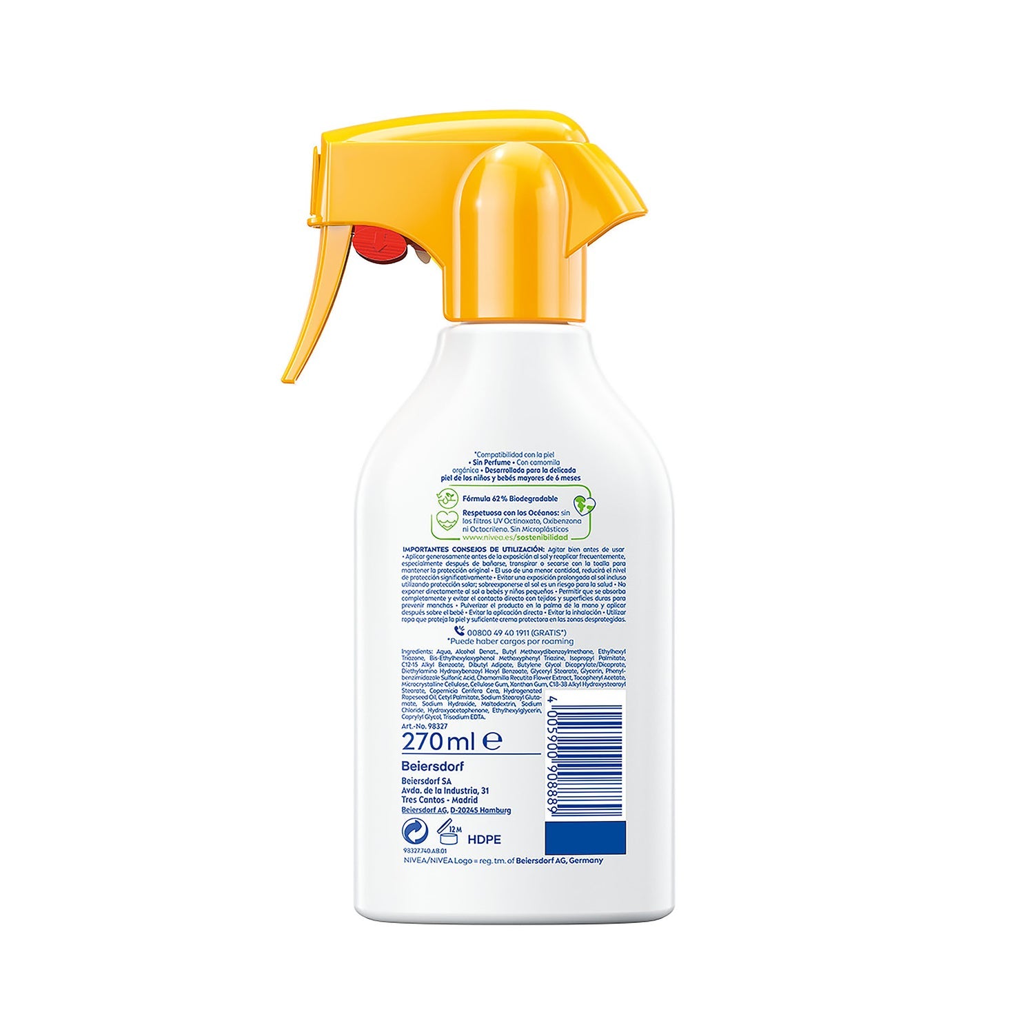 Nivea Sun Babies&Kids Sensitive 5en1 SPF50+ 270ml