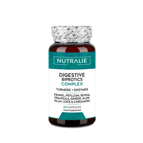 Nutralie Probiótico Digestivo Complex Cúrcuma + Enzimas Digestivas 60 caps