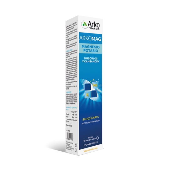 Arkopharma Arkomag Magnesio+Potasio 18 comp