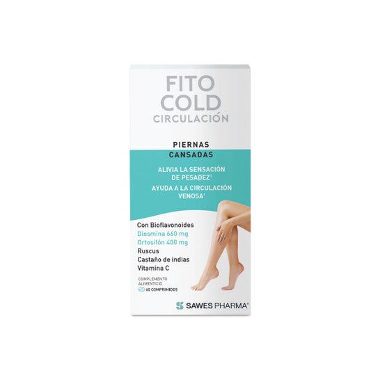 Sawes Fito Cold Circulación Piernas Cansadas 60comp