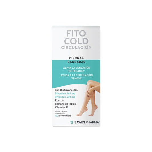 Sawes Fito Cold Circulación Piernas Cansadas 60comp