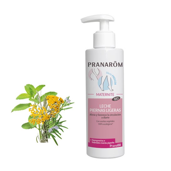 Pranarôm PranaBB Maternidad Leche Piernas Ligeras BIO 200ml