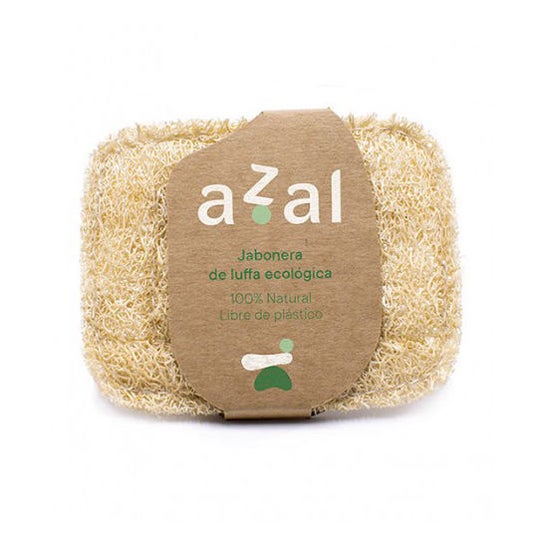 Azal Jabonera Luffa Jabón Sólido 8 X10 cm 1 ud
