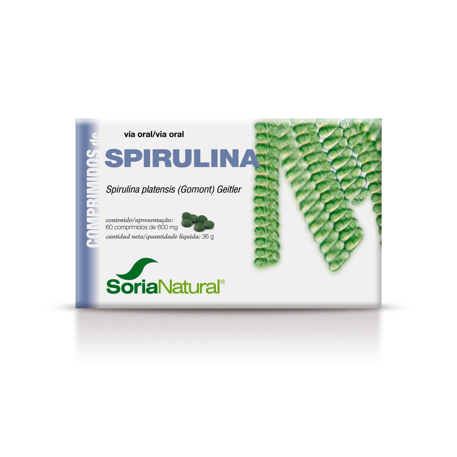 Soria Natural Spirulina 60comp