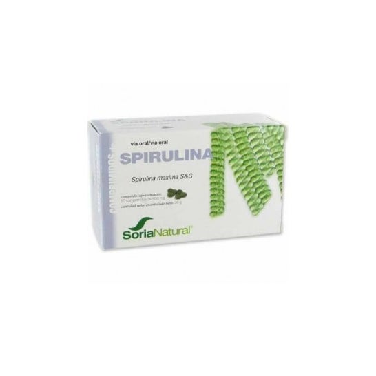 Soria Natural Spirulina 60comp